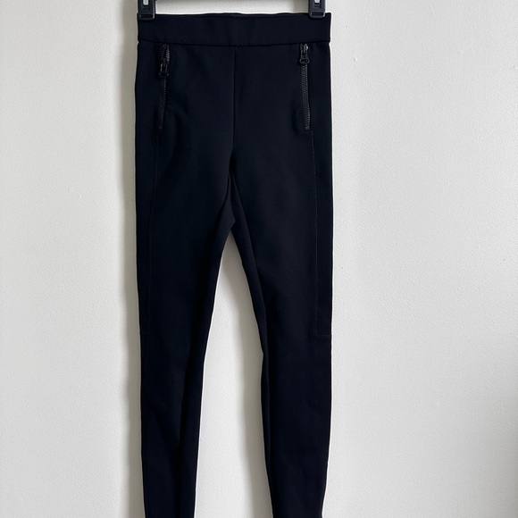 James Perse Y/OSEMITE Zip Hem High Rise Scuba Pant size 0 - Picture 2 of 10